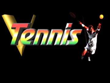 V-Tennis (US) screen shot title